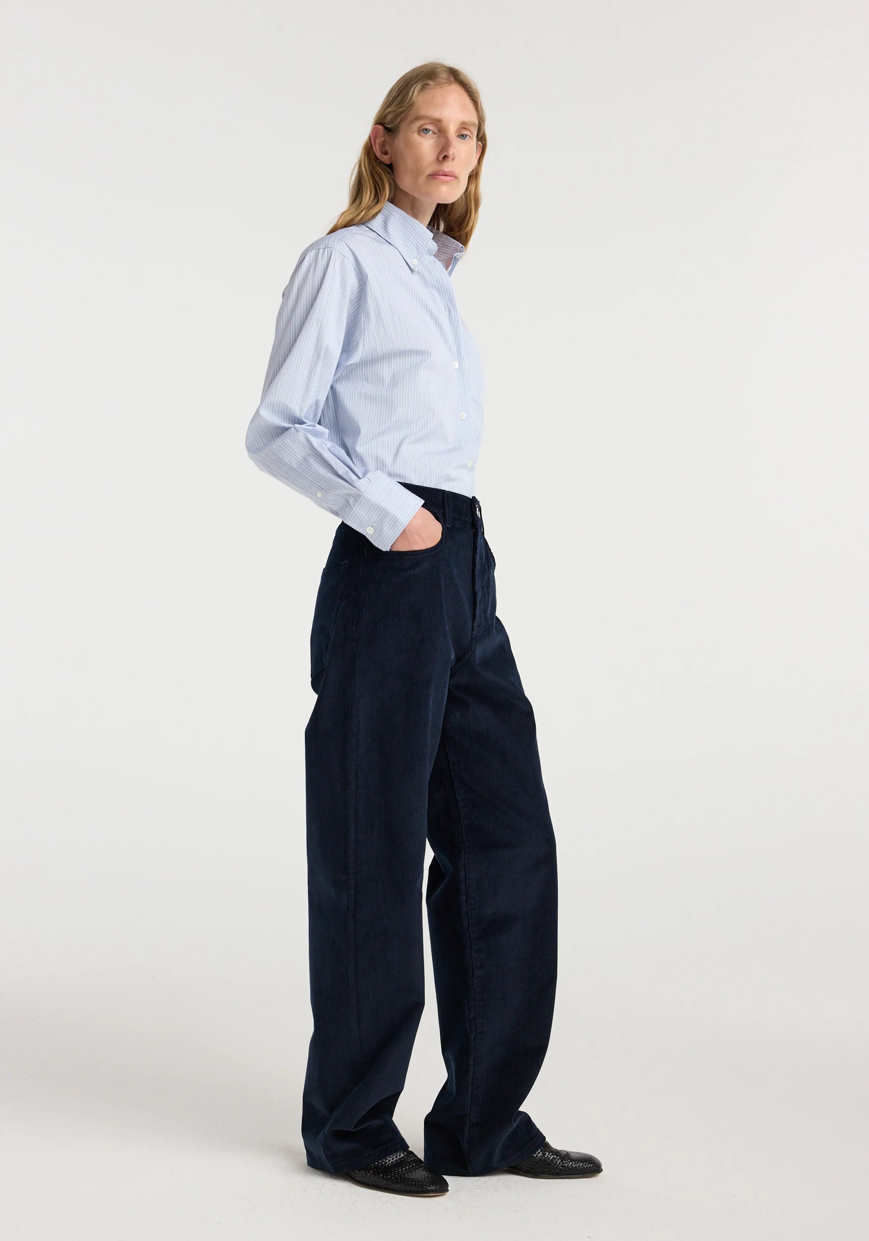 Bruun - Signature baggy corduroy | night - Image 2
