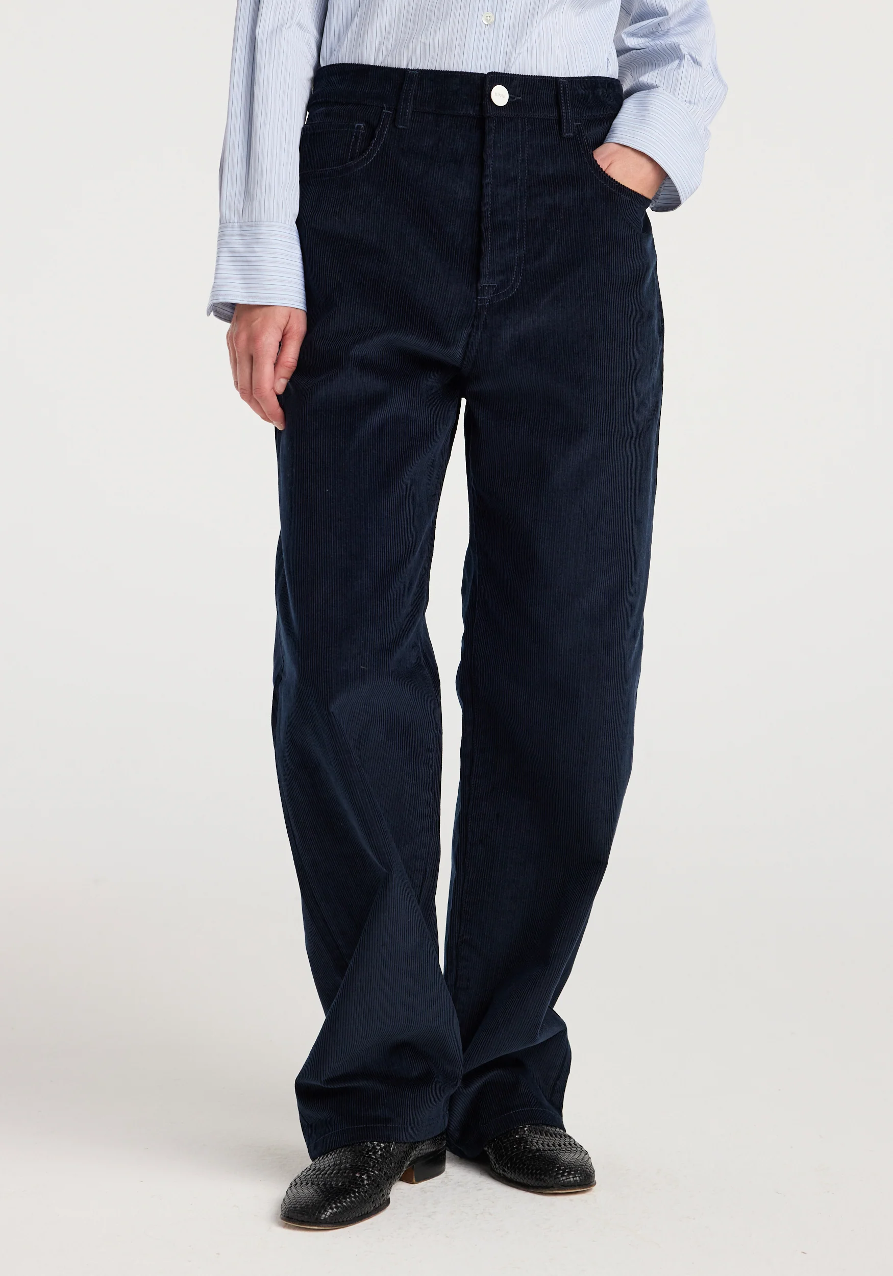 Bruun - Signature baggy corduroy | night - Image 3