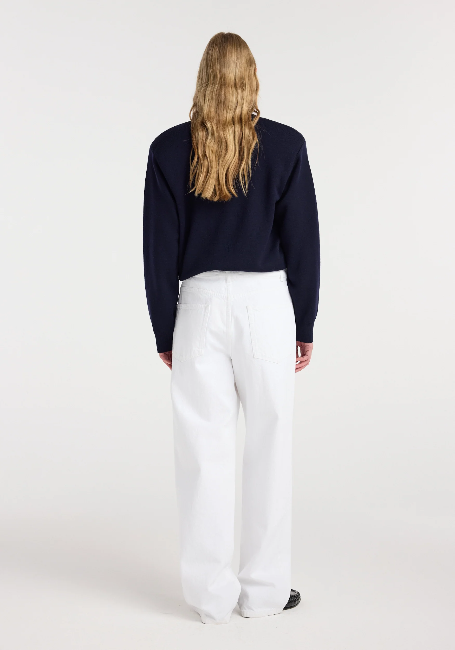 Bruun - Signature baggy denim | optic white - Image 4