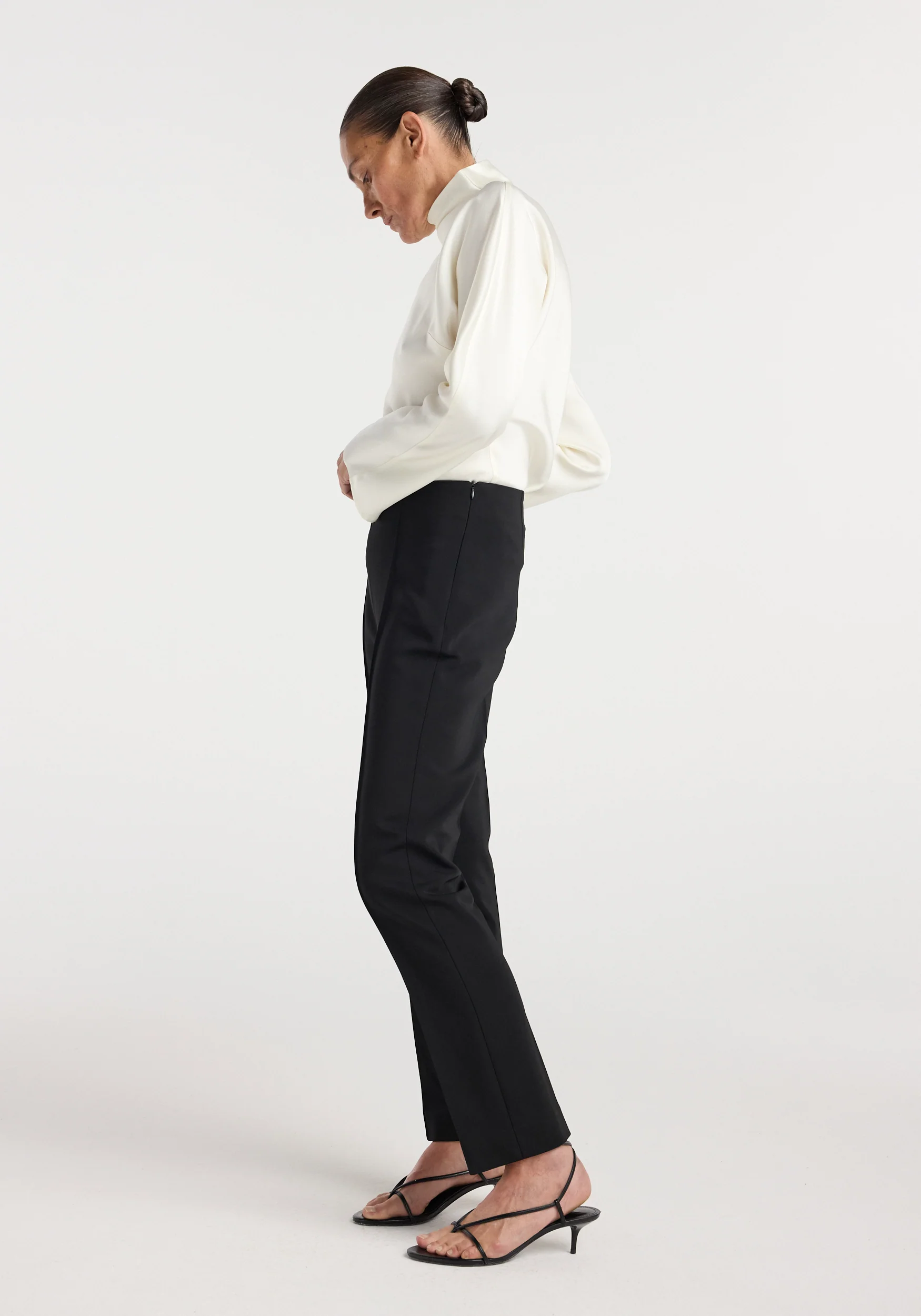 Cigarette leg trousers | black - Image 2