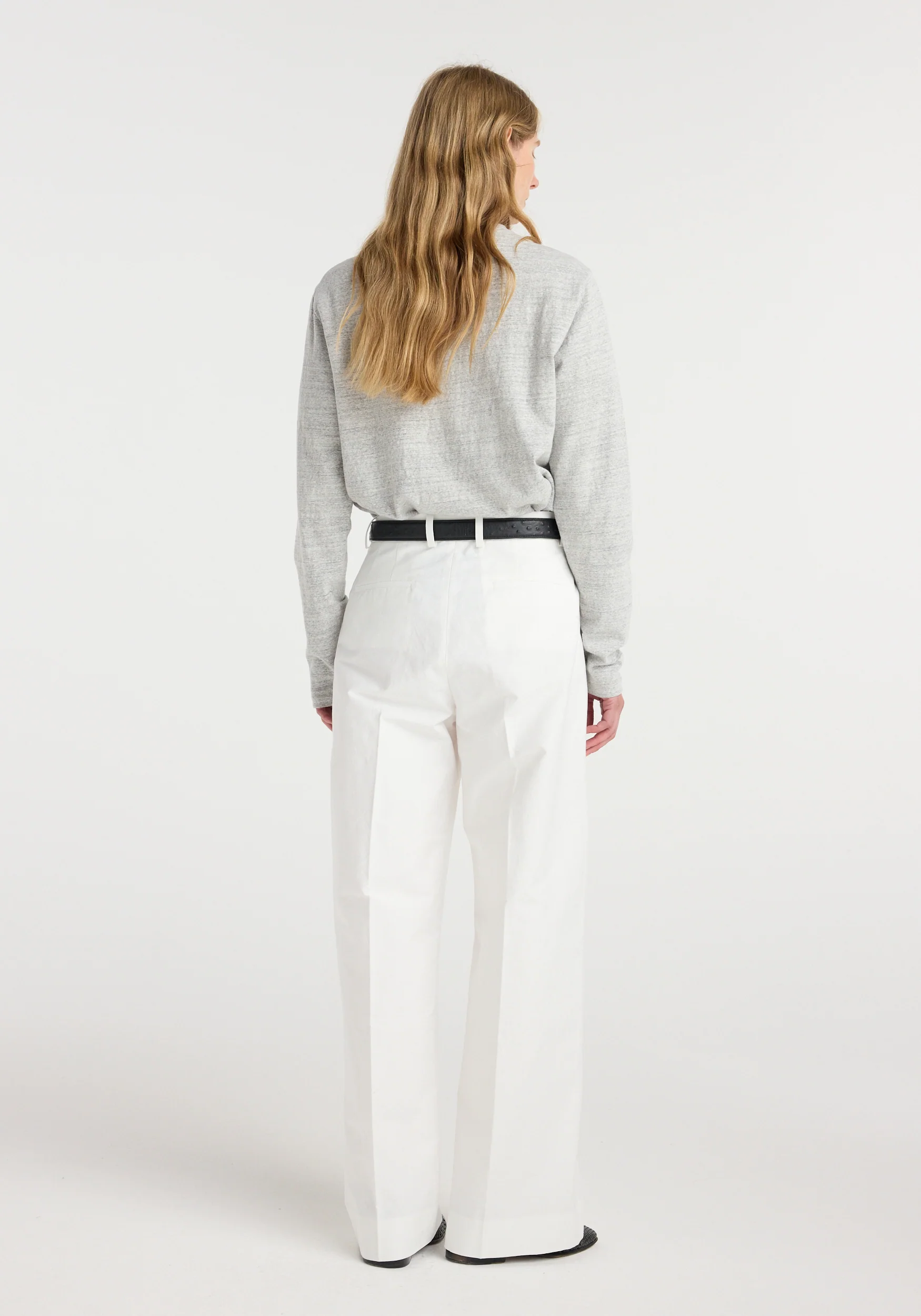 Classic loose fit chino | optic white - Image 5