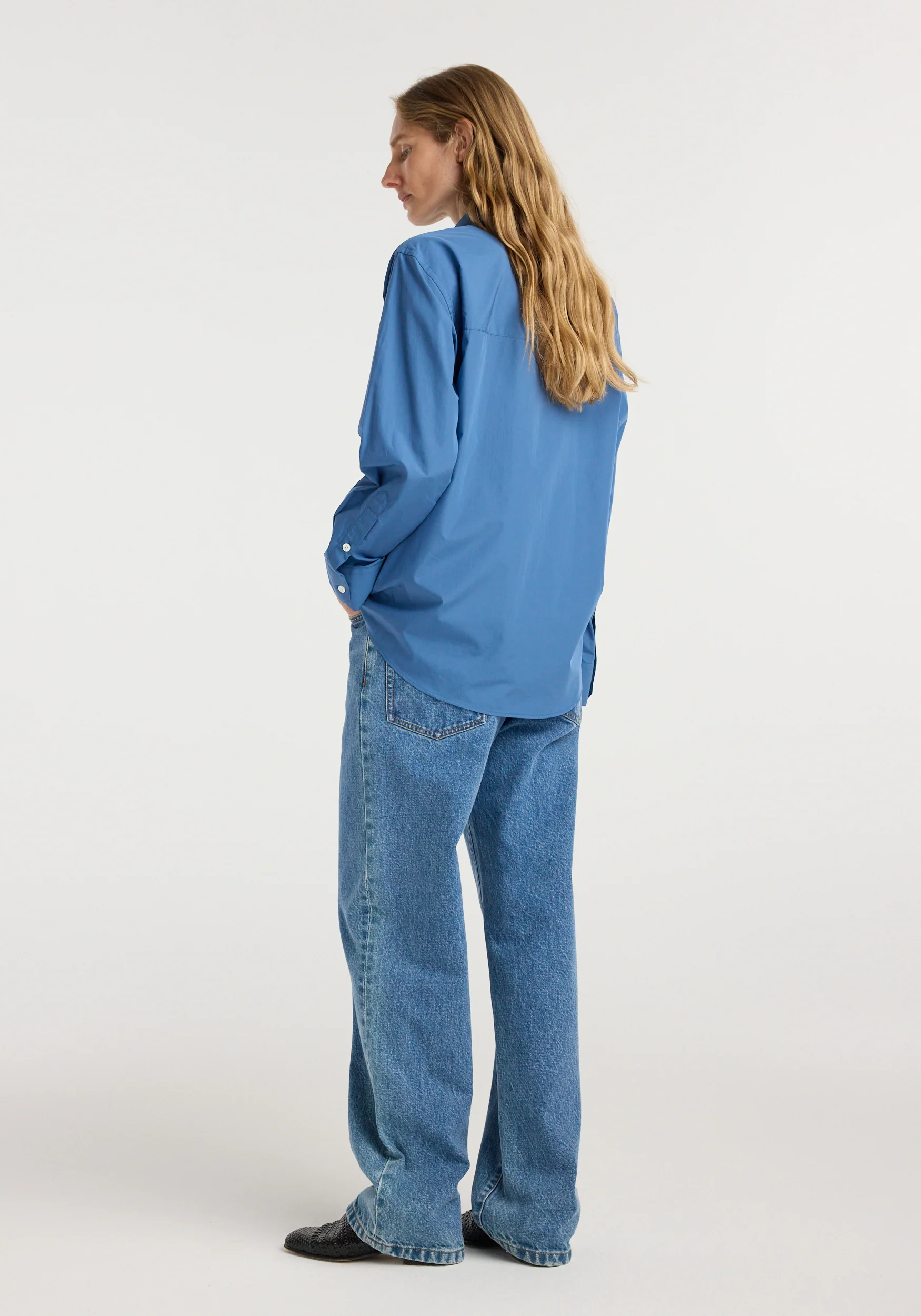 Classic fit shirt | pacific blue - Image 5