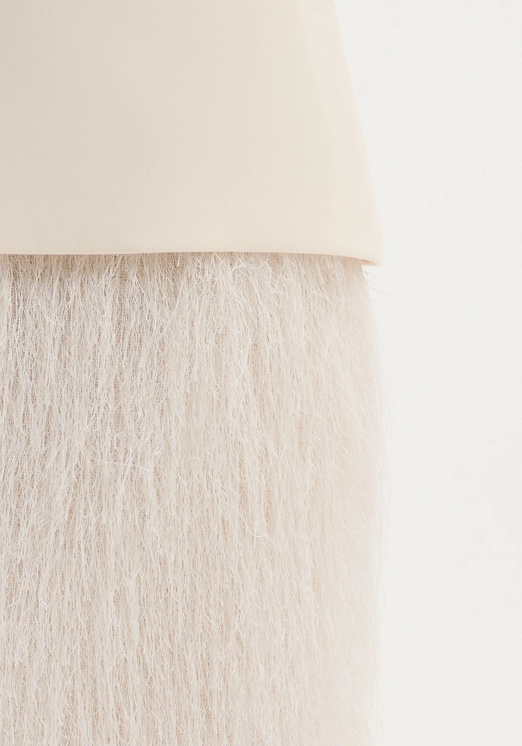 Fringe skirt | ivory - Image 3