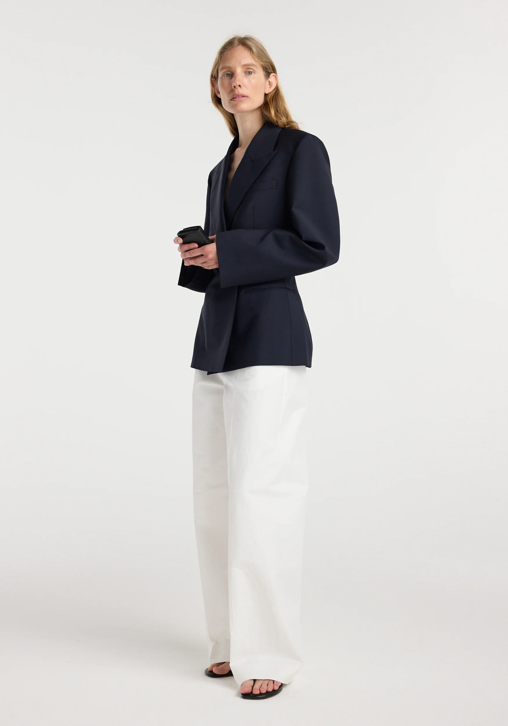 Hourglass shaped blazer | navy - Image 2