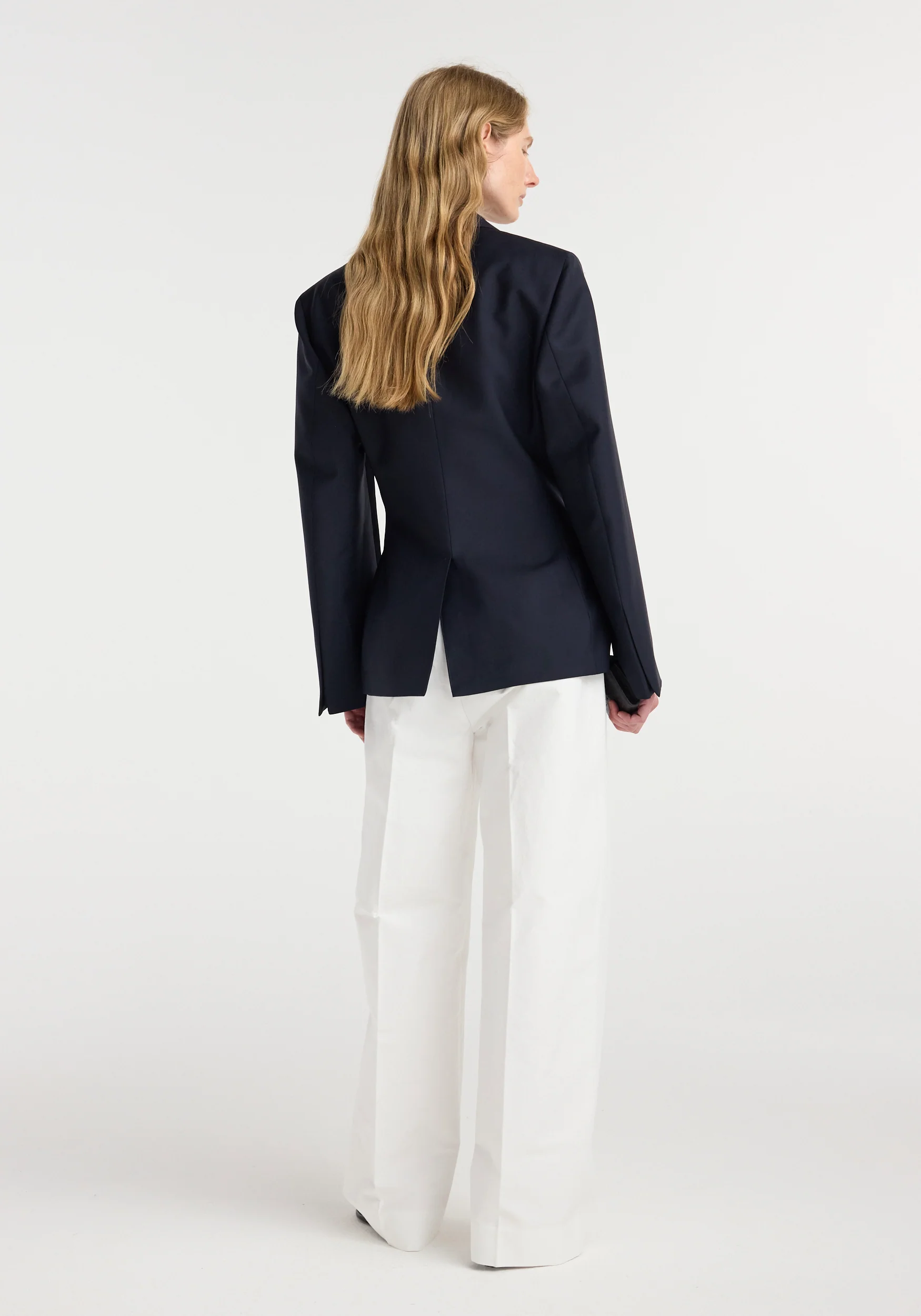 Hourglass shaped blazer | navy - Image 3