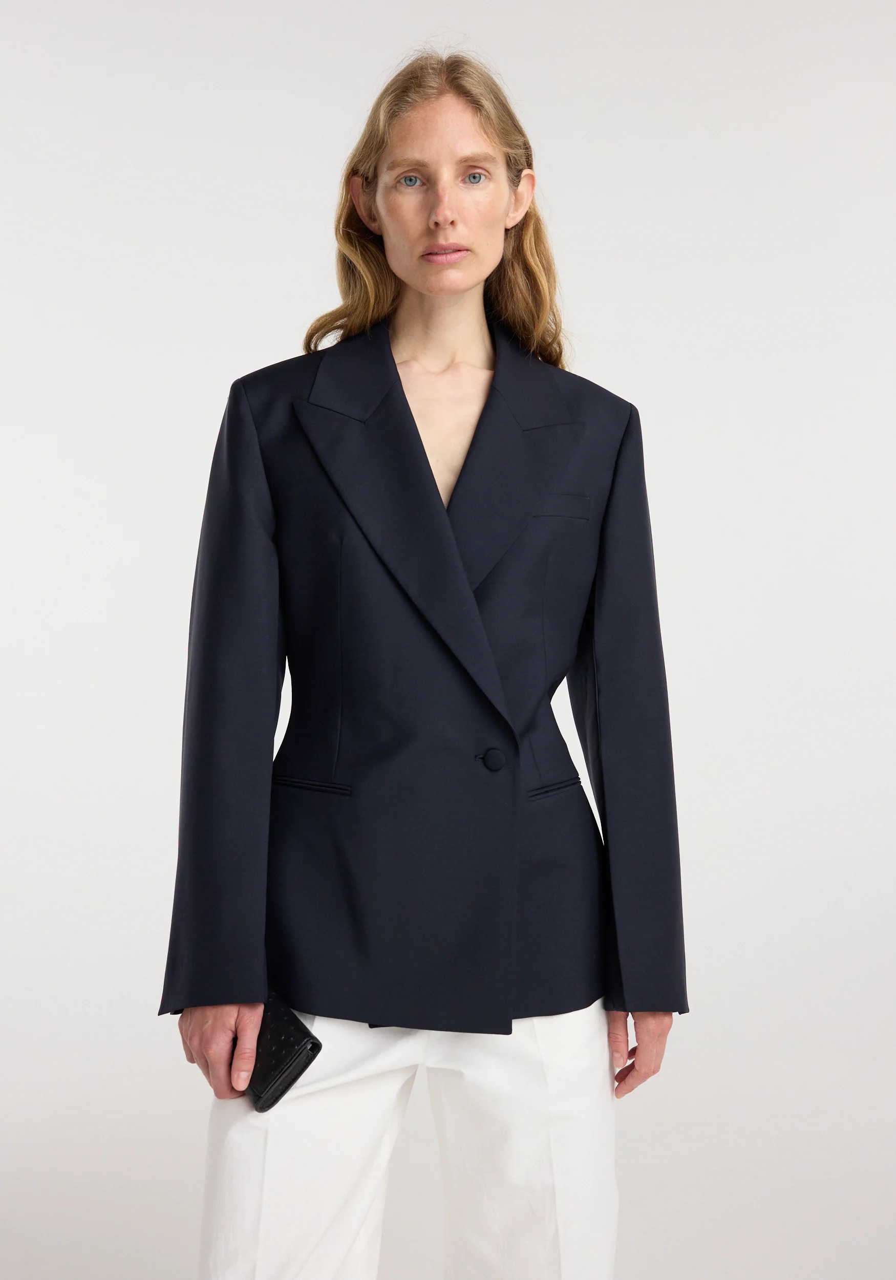 Hourglass shaped blazer | navy - Image 4