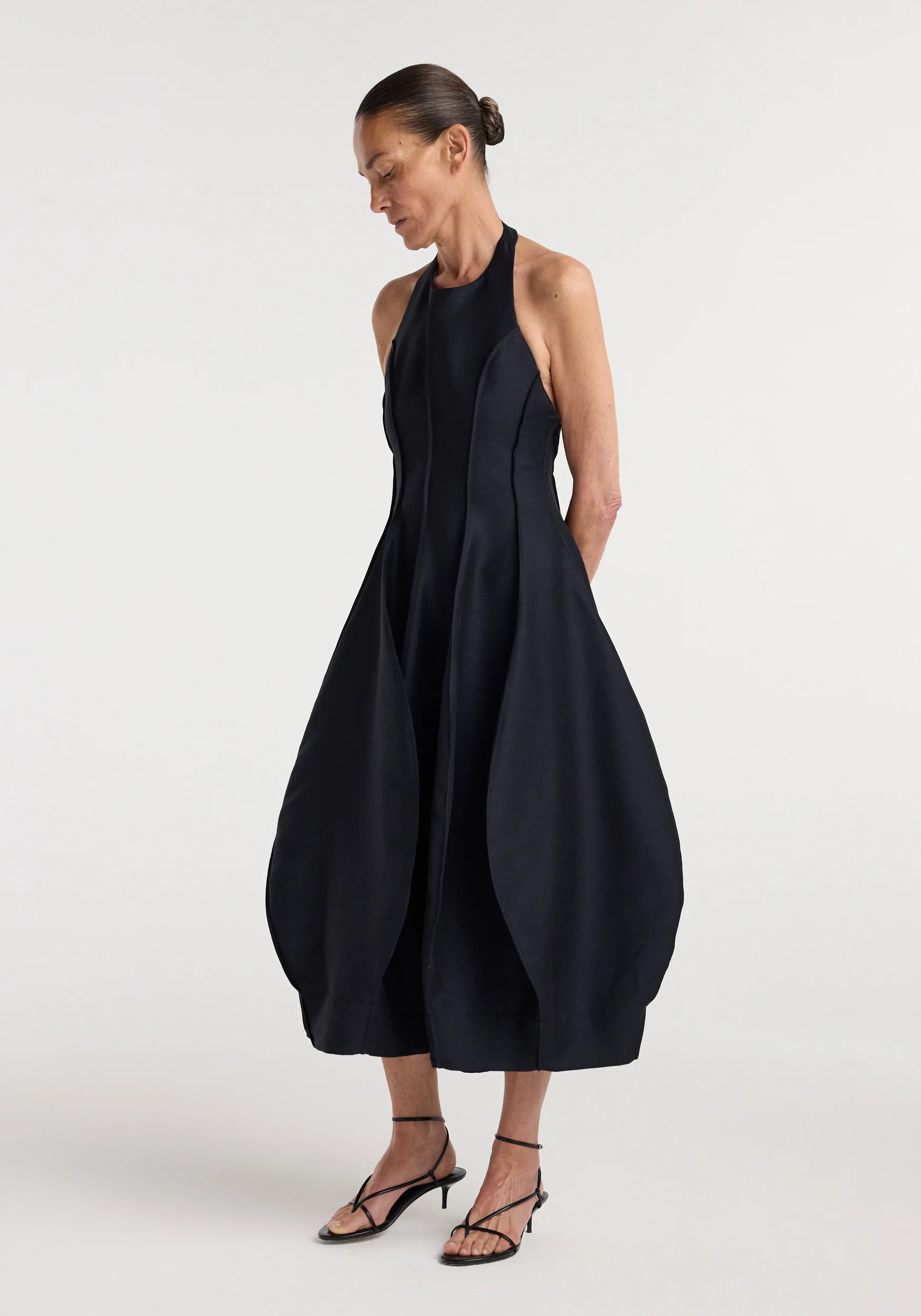Open back tulip dress | night