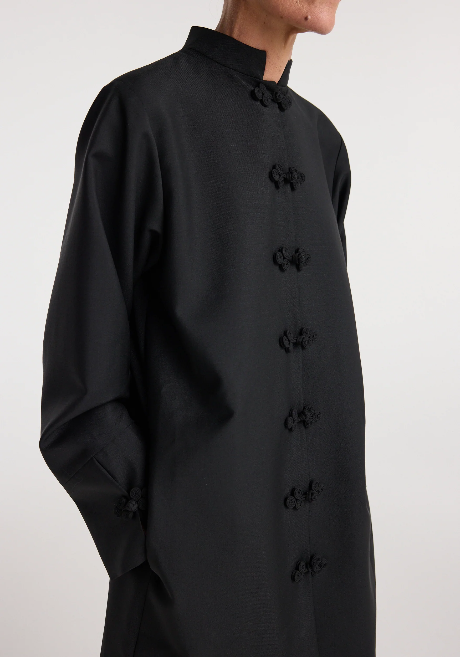 Pankou closure dress | black - Image 4