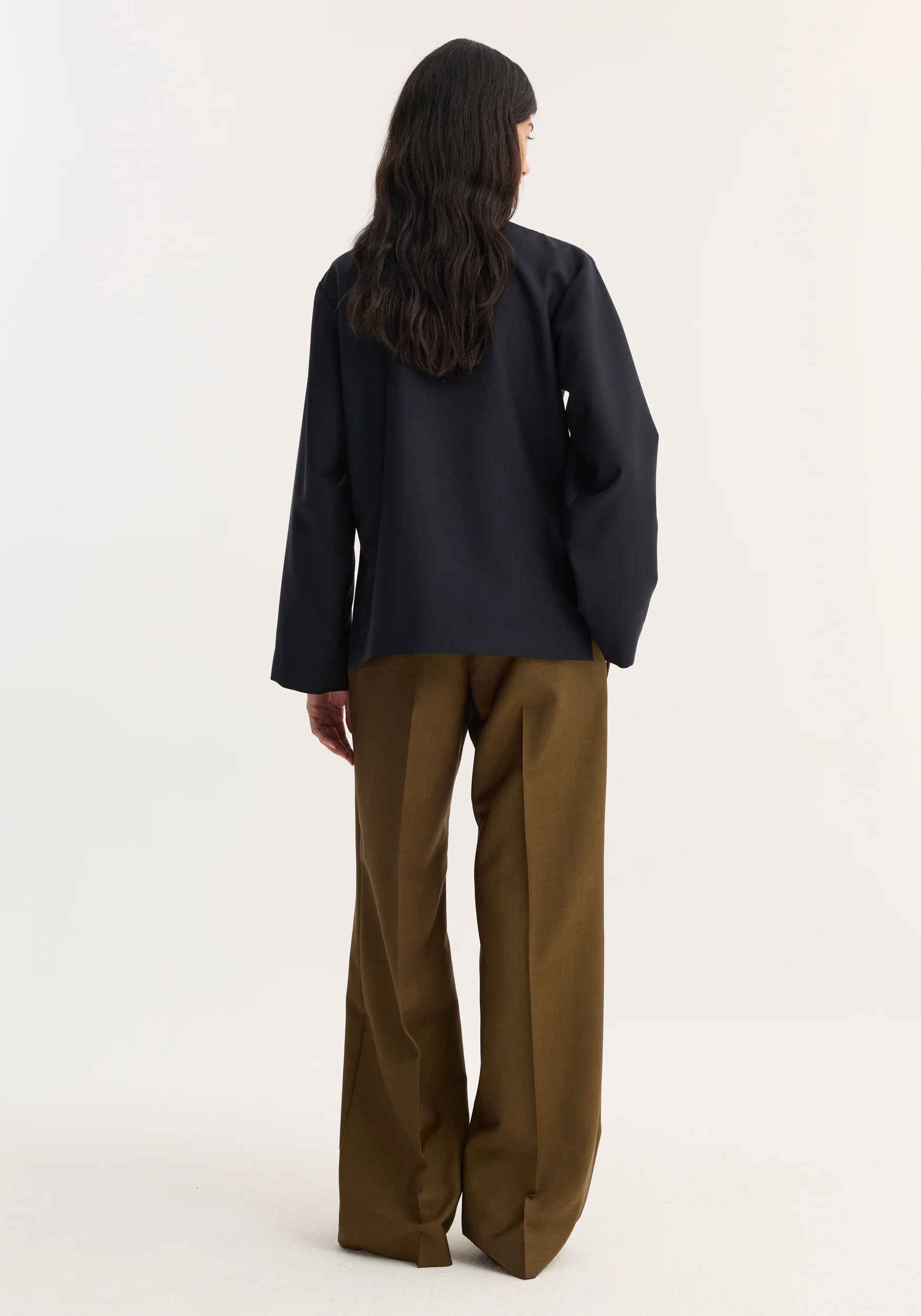 Pankou closure jacket | navy - Image 6