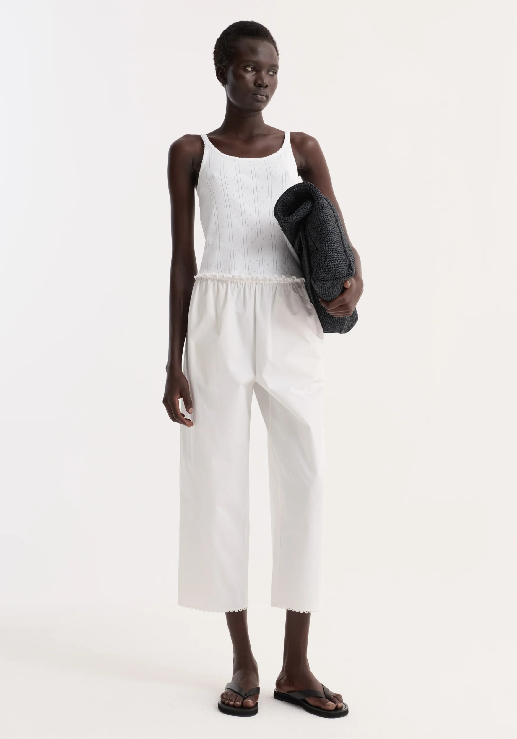 Pointelle tank | off white - Image 2