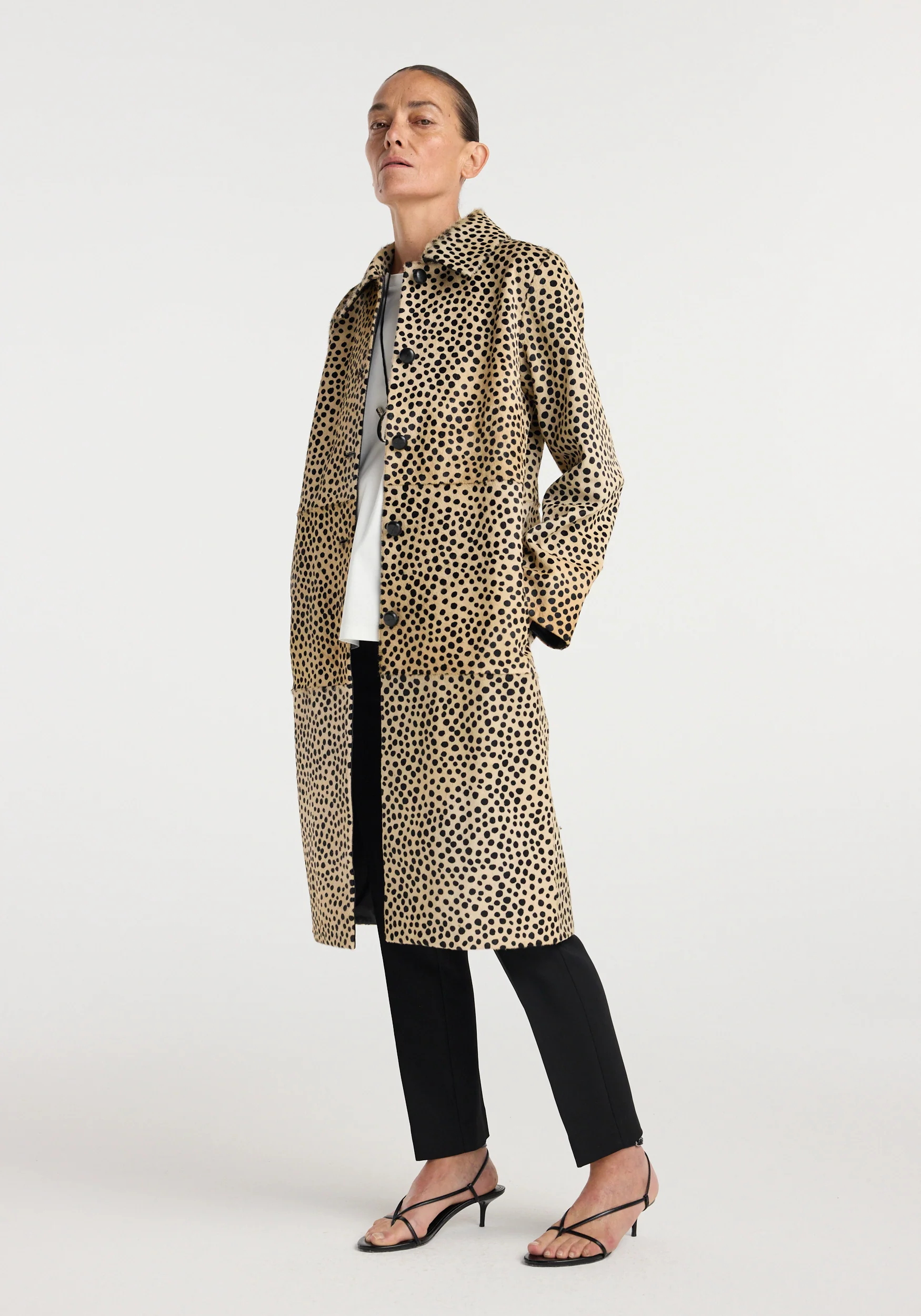 Pony hair coat | cheetah - Image 2