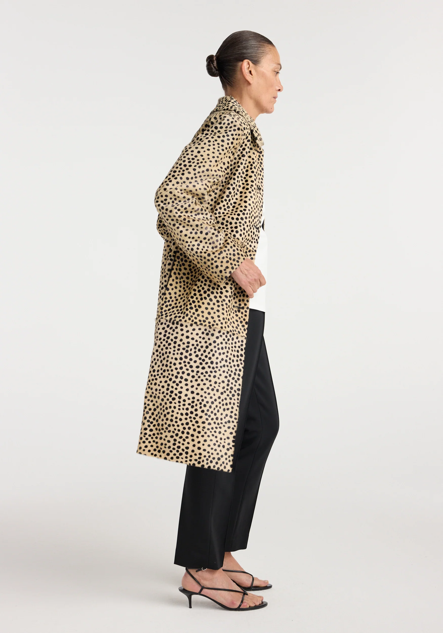 Pony hair coat | cheetah - Image 3