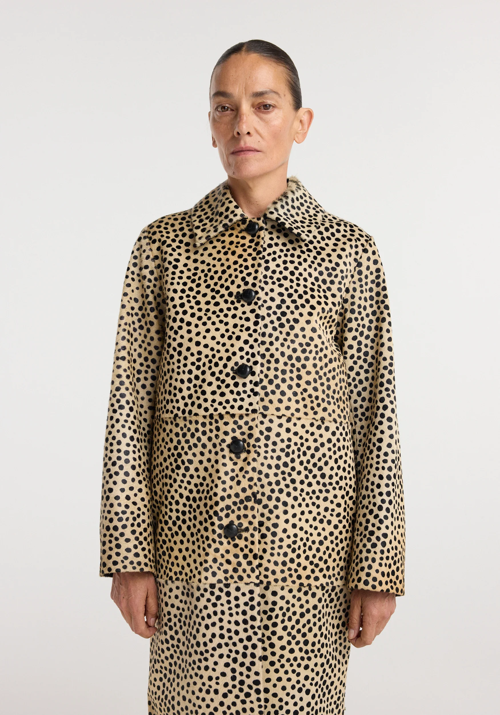 Pony hair coat | cheetah - Image 5