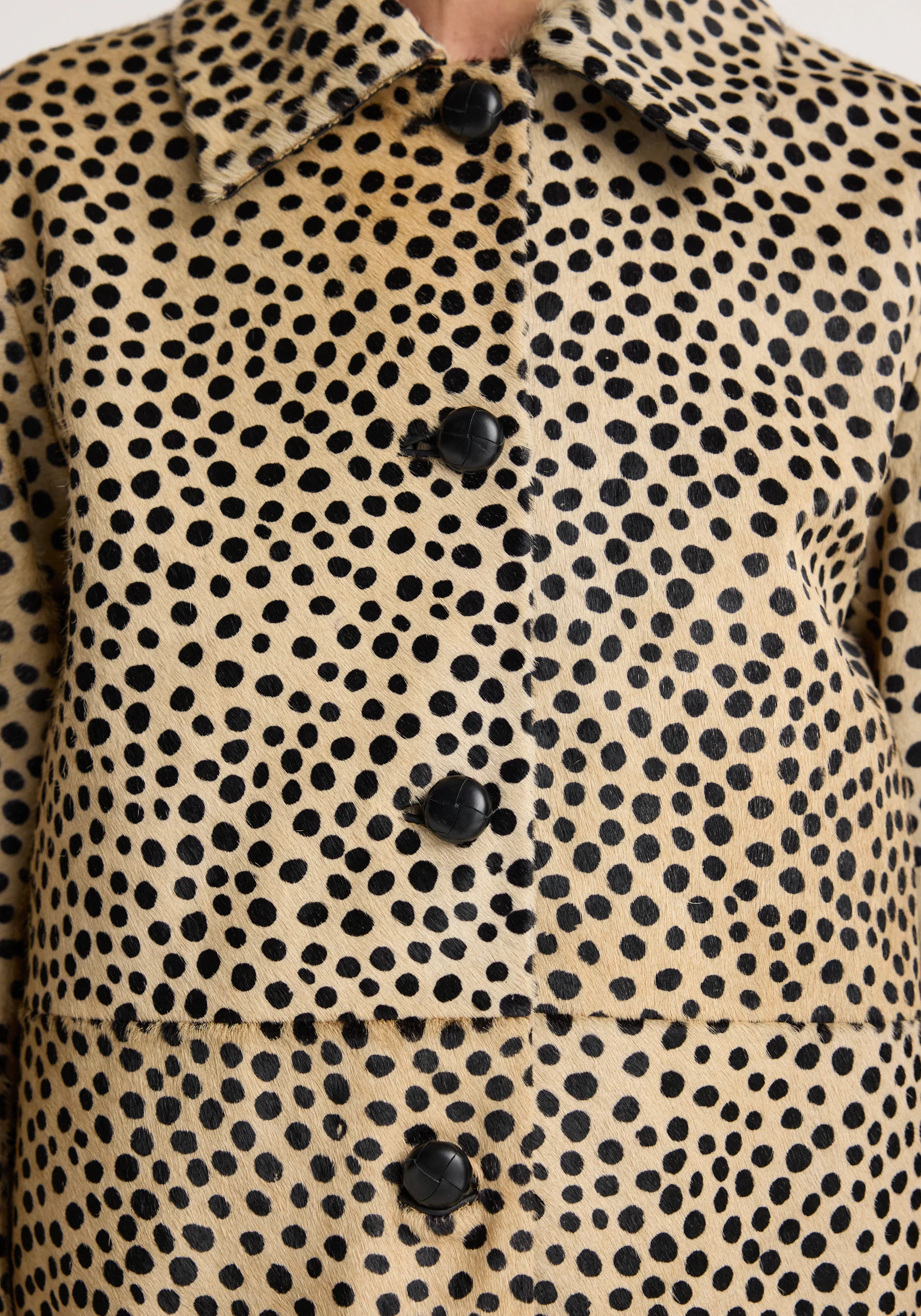 Pony hair coat | cheetah - Image 6