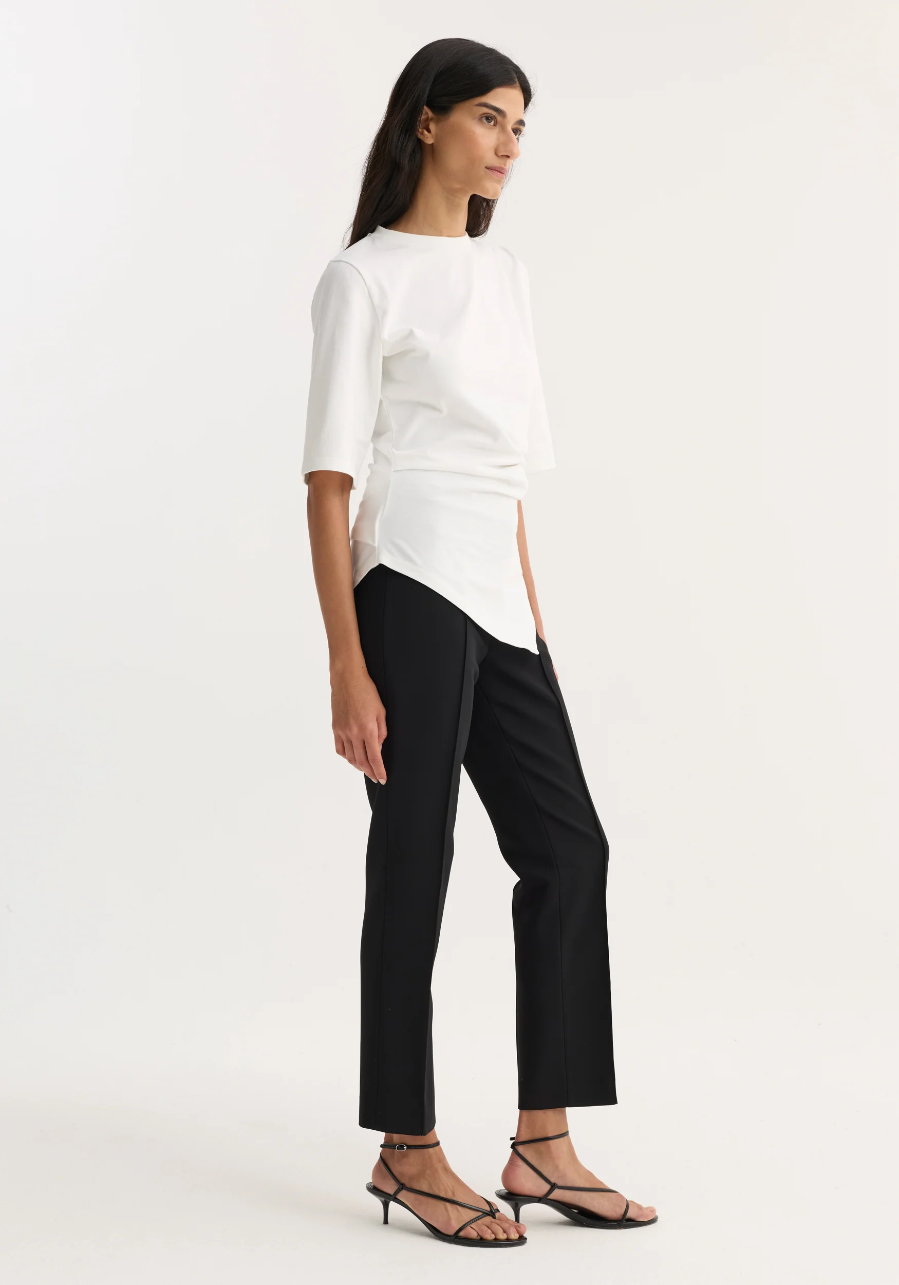 Reinvented twisted t-shirt | optic white - Image 3