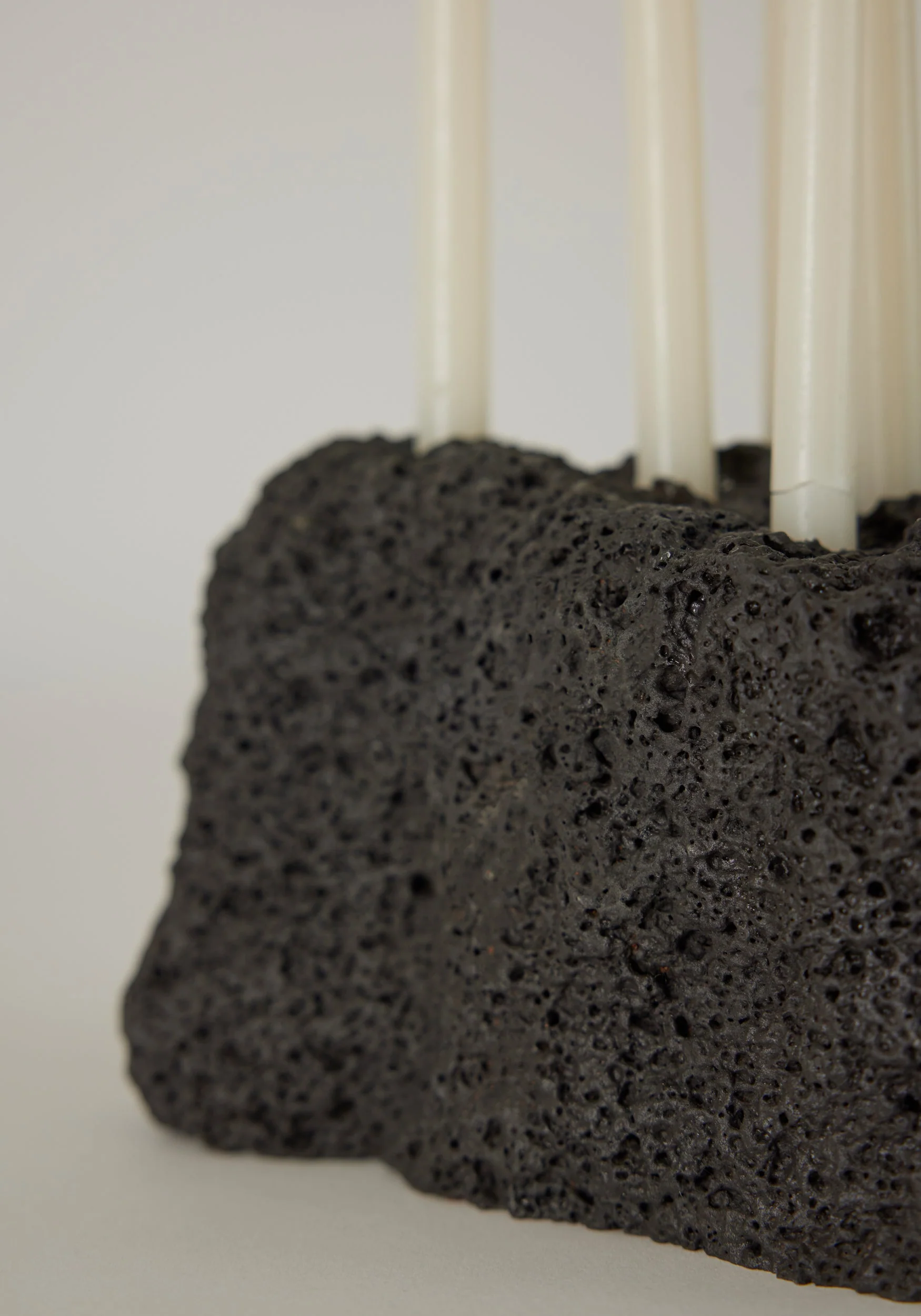 Sculptural Stone Candle Holder - Image 4