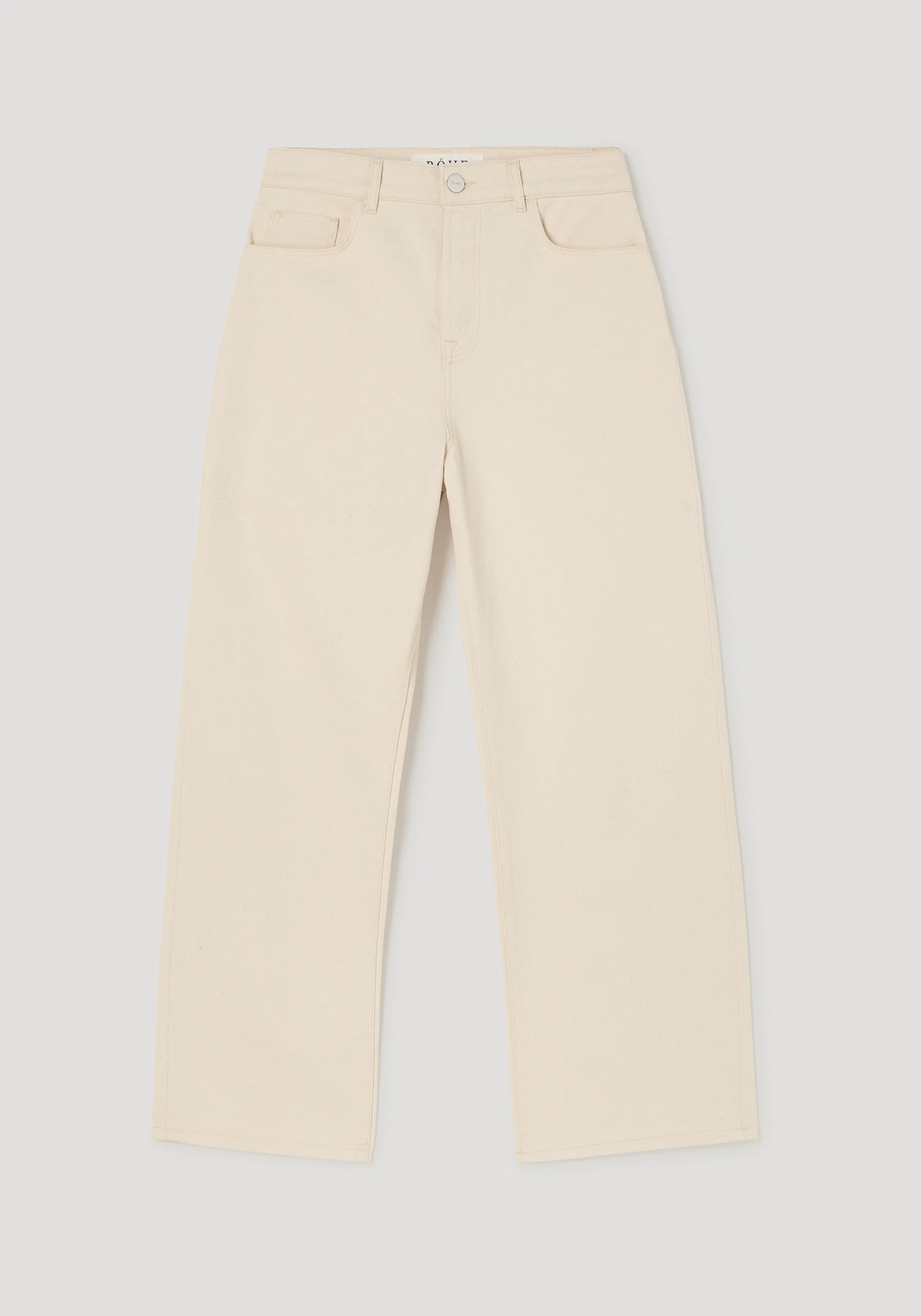 Bruun - Signature baggy denim | ecru - Image 5