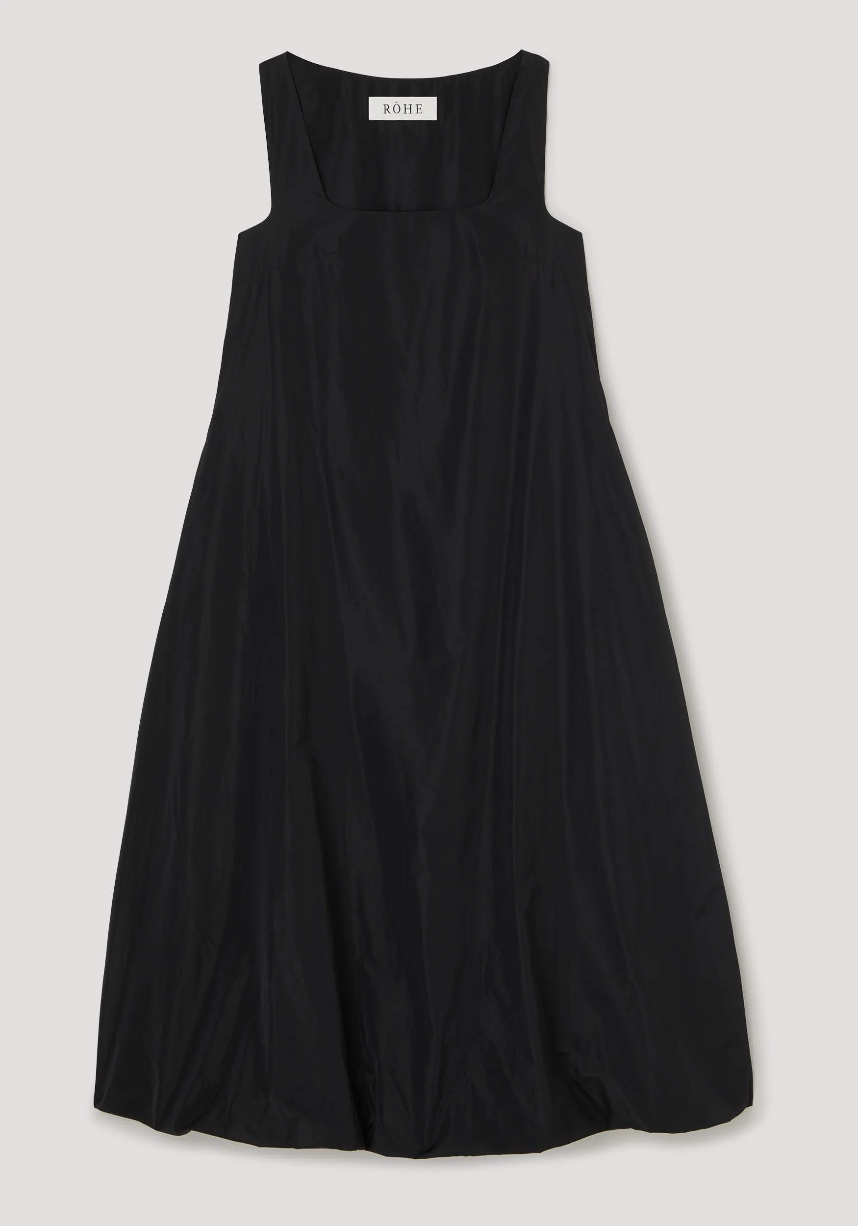 Technical volume dress | black