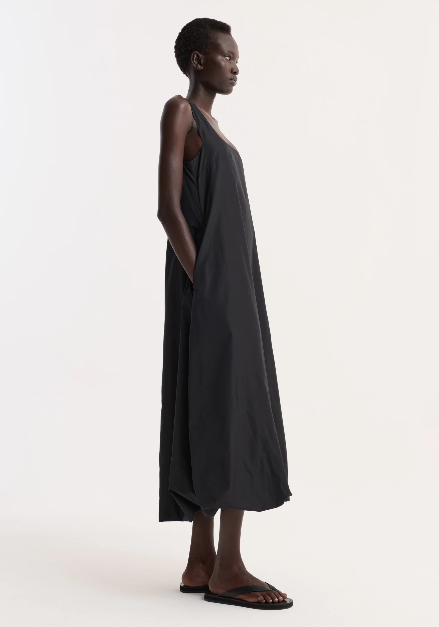 Technical volume dress | black - Image 5