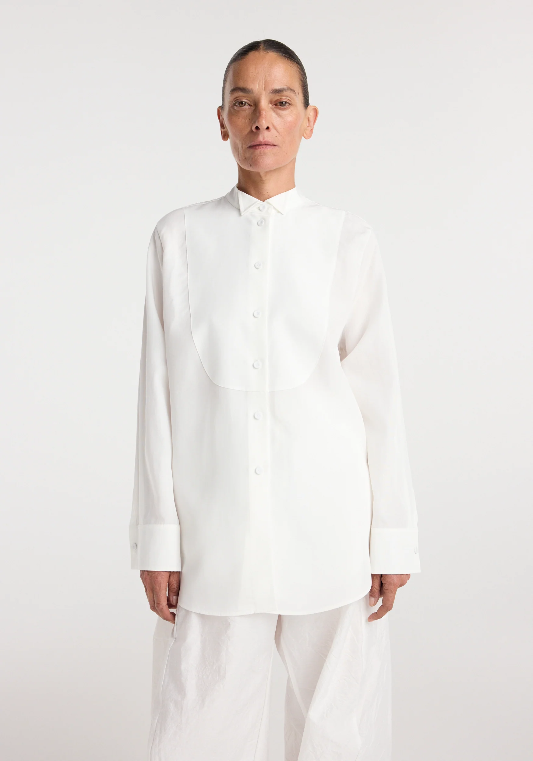 Tuxedo shirt | optic white - Image 4