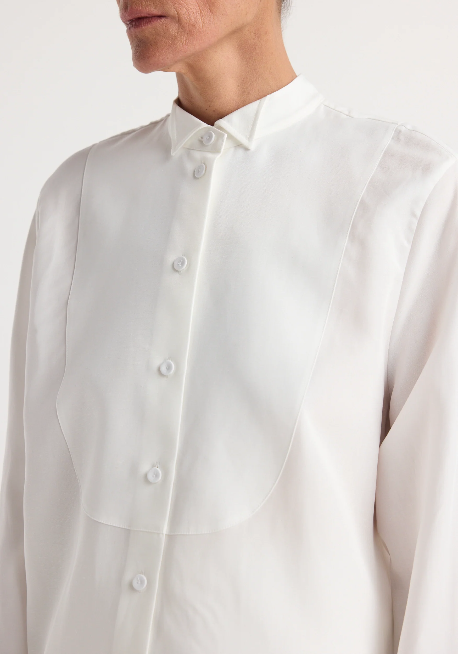 Tuxedo shirt | optic white - Image 5
