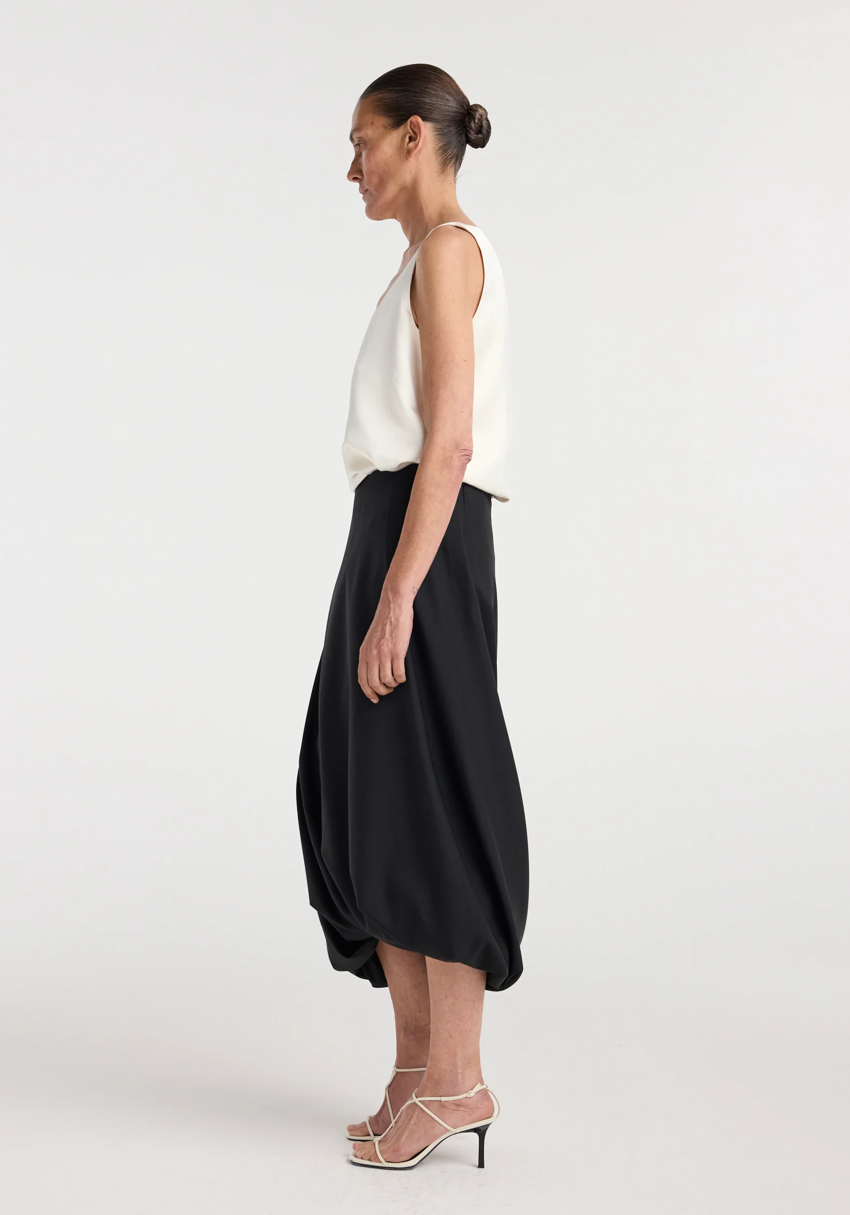Twisted skirt | black - Image 2