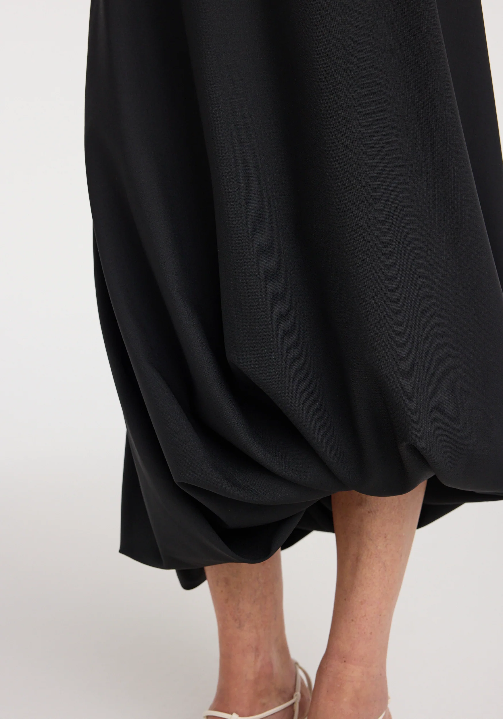 Twisted skirt | black - Image 5