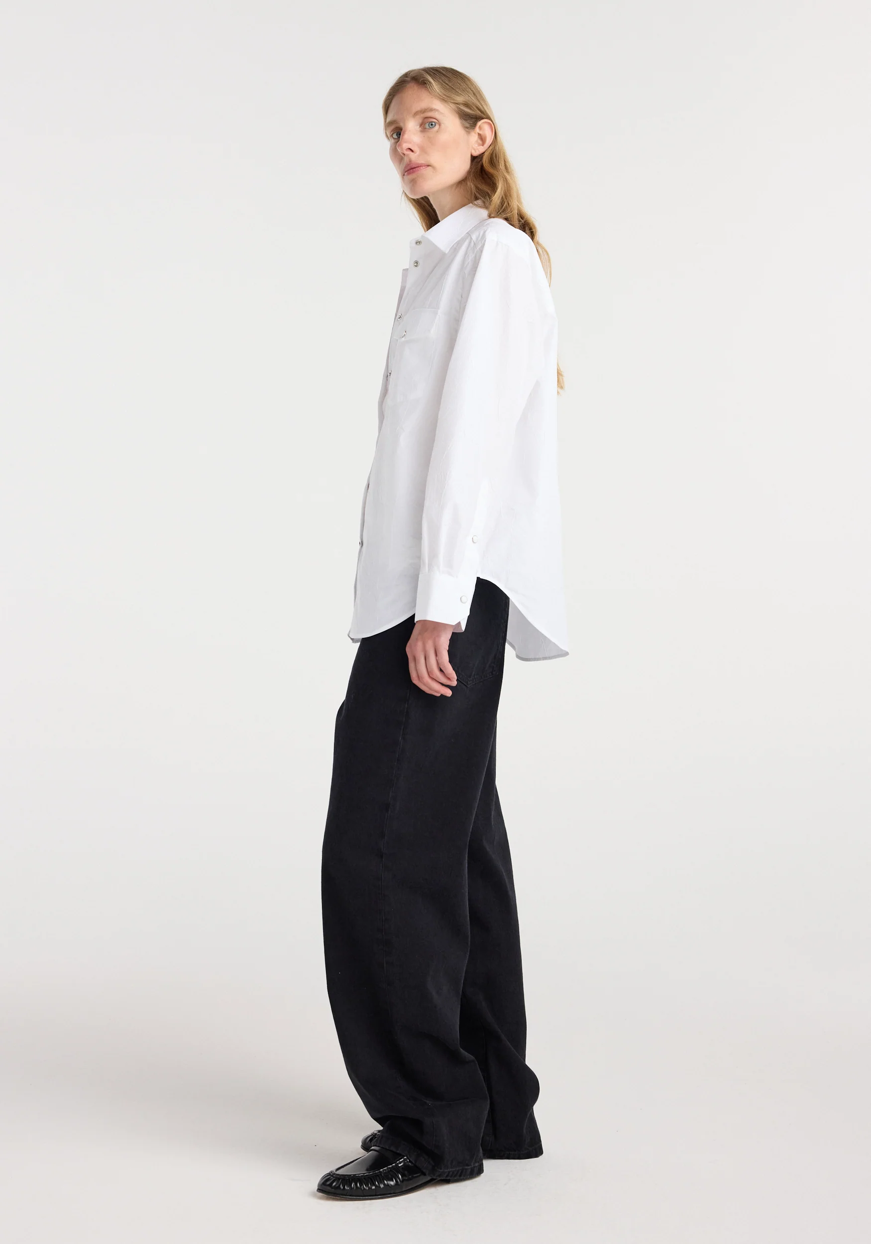Western shirt | optic white - Image 2