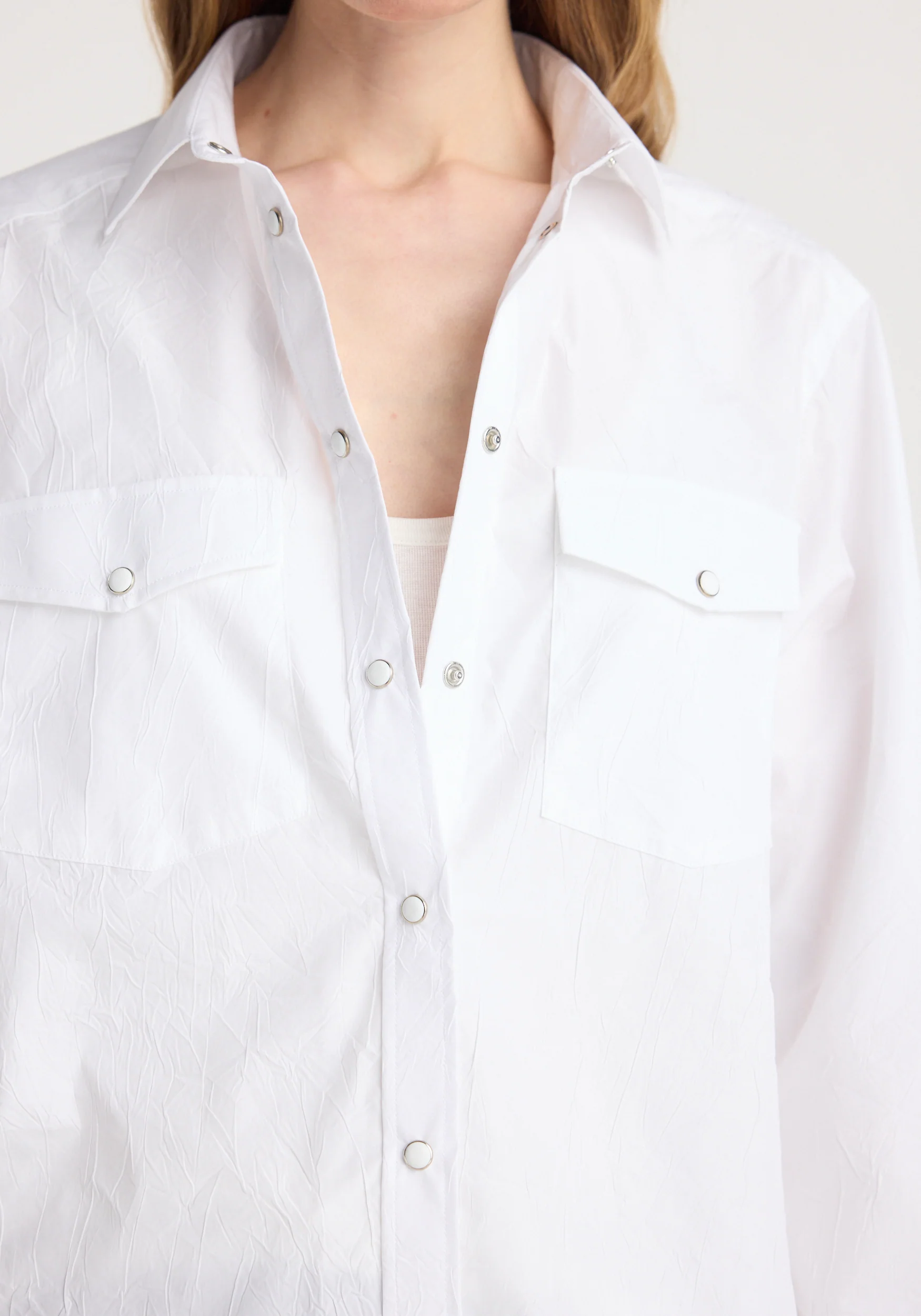 Western shirt | optic white - Image 4