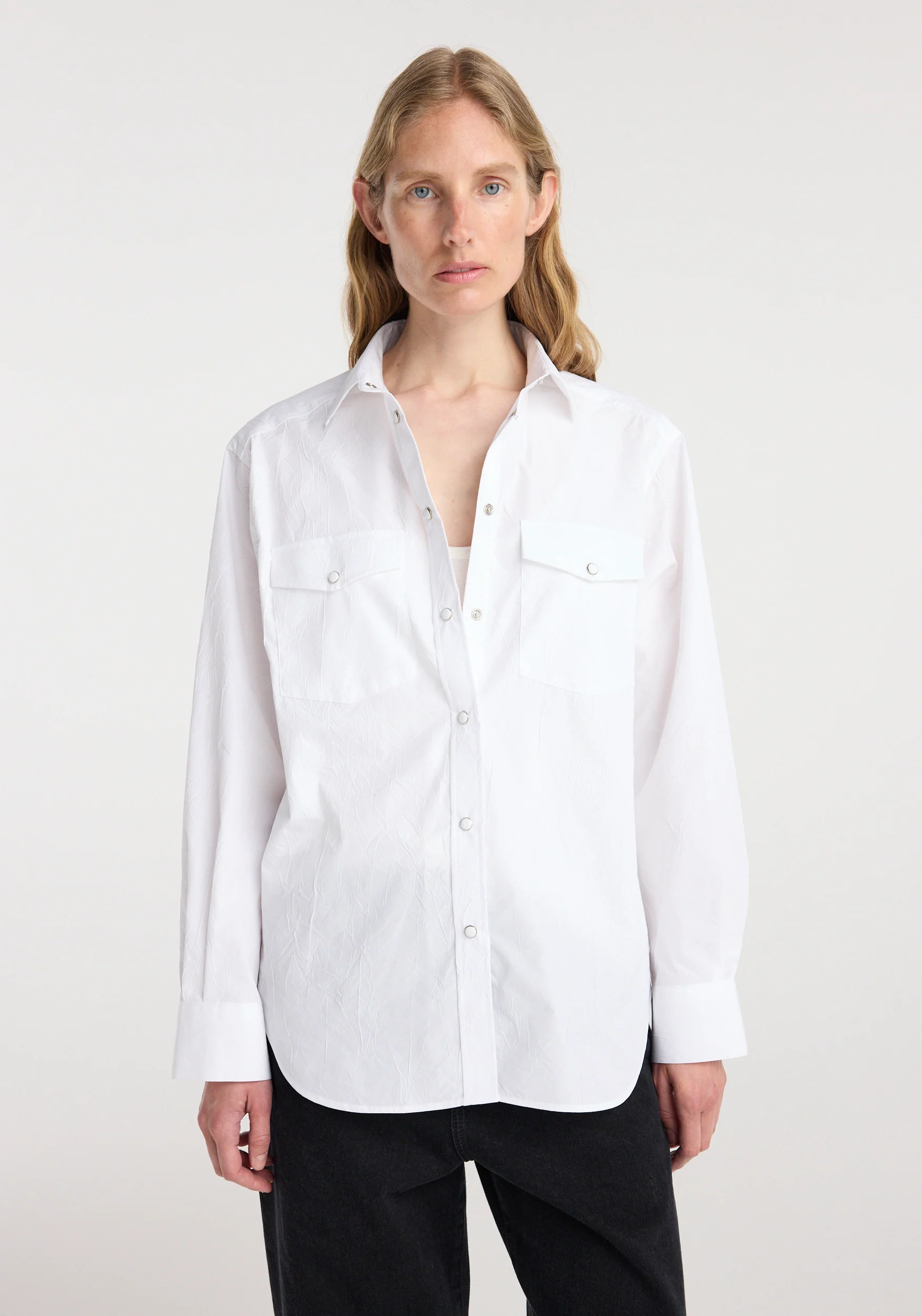Western shirt | optic white - Image 5