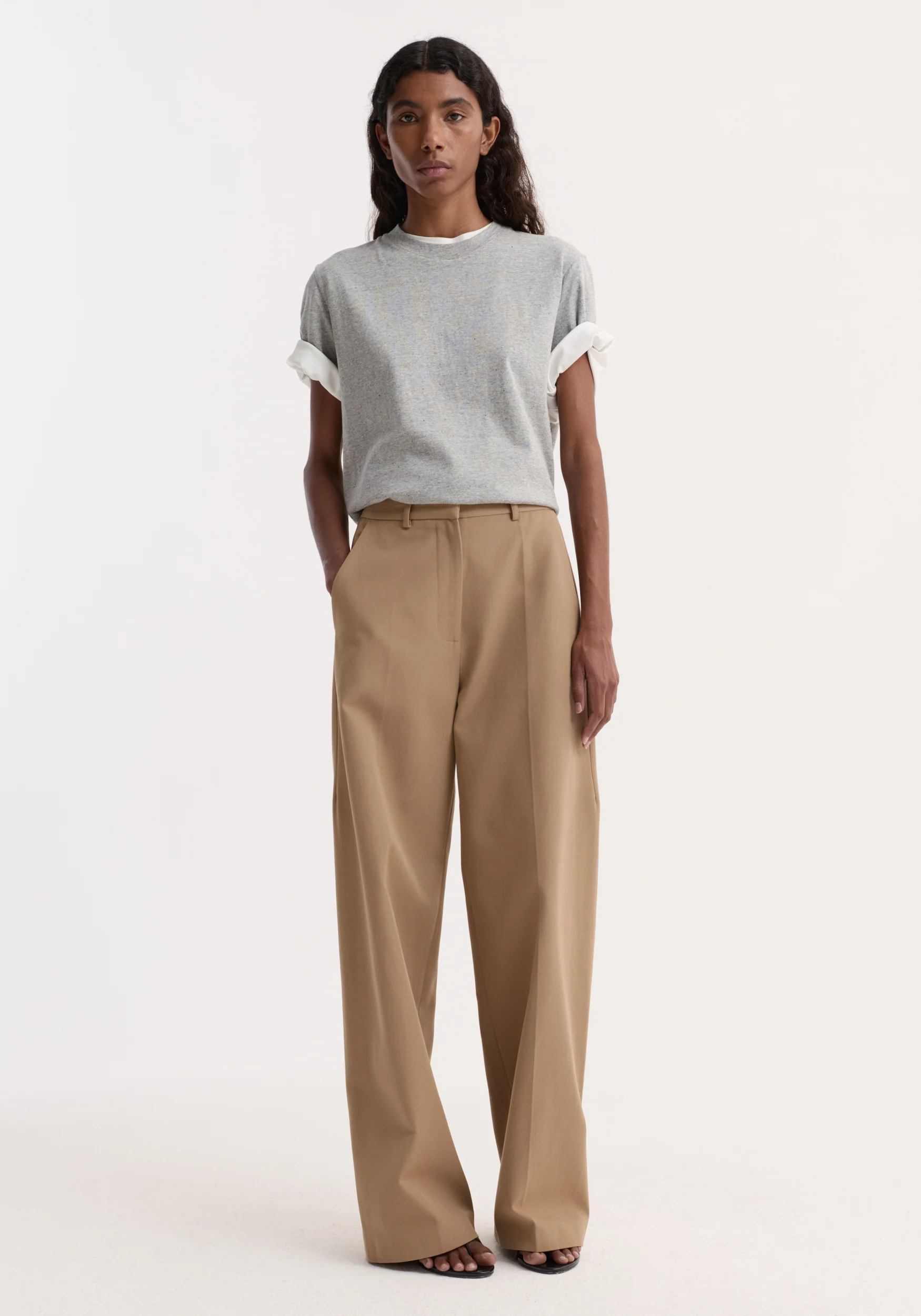 Classic loose fit chino | beige